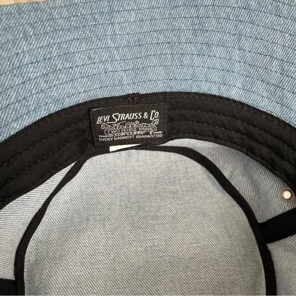 Levi's Lightwash Denim Bucket Hat Gorpcore Streetwear - Picture 5 of 5